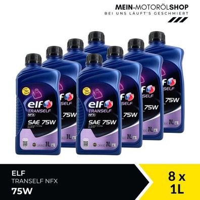 Elf Tranself NFX 75W 8x1 Liter