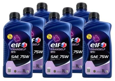 Elf Tranself NFX 75W 7x1 Liter