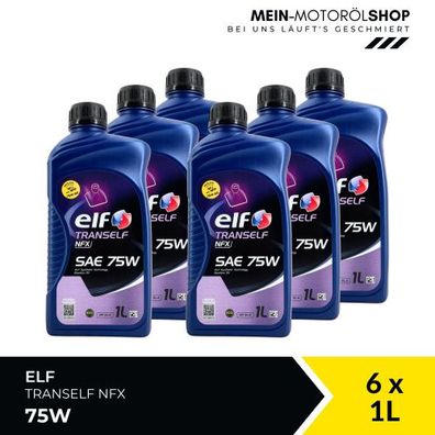 Elf Tranself NFX 75W 6x1 Liter