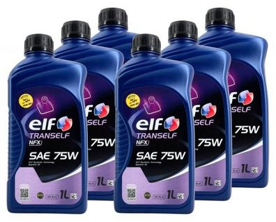Elf Tranself NFX 75W 6x1 Liter