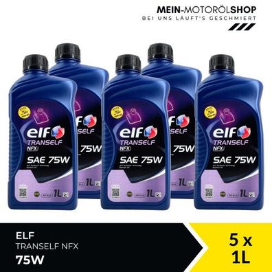 Elf Tranself NFX 75W 5x1 Liter
