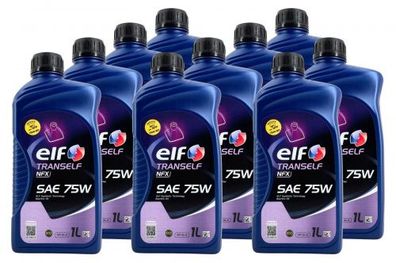 Elf Tranself NFX 75W 10x1 Liter