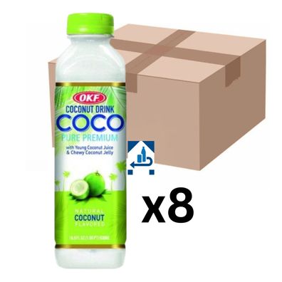 8er-Pack OKF Coco Kokosnuss Getränk 500ml (inkl. 2,00€ EINWEG-Pfand)