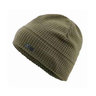Areco leichter Outdoor-Beanie mit Waffelstruktur-Optik olivgrün