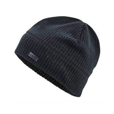 Areco leichter Outdoor-Beanie mit Waffelstruktur-Optik schwarz