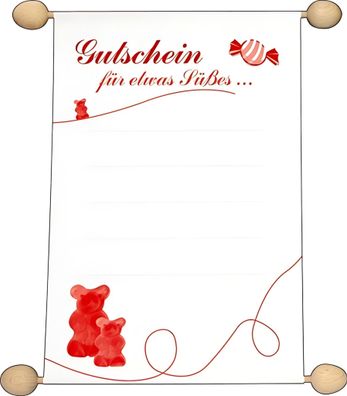 RNK Gutscheine für etwas Süßes DIN A5 Idee & Stil