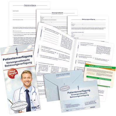 RNK Patientenverfügung 220x162mm mit Betreuungsverf./Vorsorgevollm