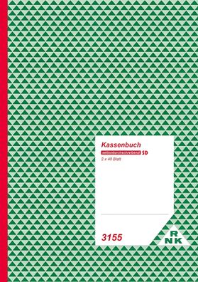 RNK Kassenblock DIN A4 SD 2x40Bl