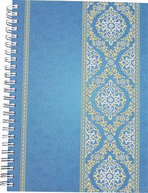 RNK Notizbuch mit Register A-Z A5 Blue Orient 48Bl