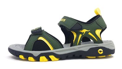 KangaRoos K-Mont II 18729/8504 Grün 8504 olive/sun yellow