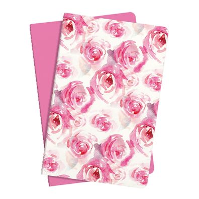 Notizheft Jolie ca. A5 64S. liniert Softcover 80g Pink Rose 2St