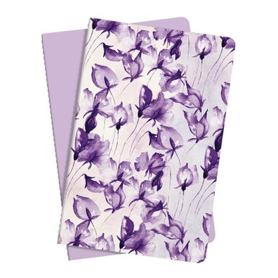 Notizheft Jolie ca. A5 64S. liniert Softcover 80g Violet Orchid 2St