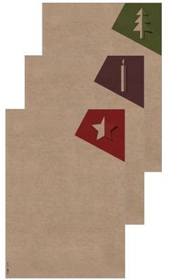 Sigel Weihnachtspapier-Set A4 100g 25Bl DP400