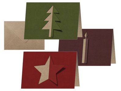 Sigel Weihnachtskarte-Set A6(A5) 225g DS083