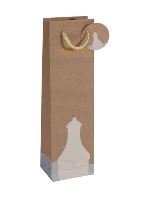 Sigel Geschenktasche Bottle Kraftkarton GT051