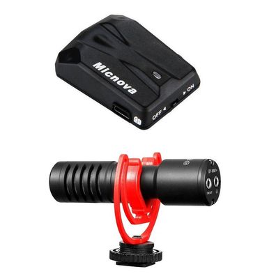 GPS Receiver Geotagger für Nikon DSLR Kamera + Universal Mikrofon