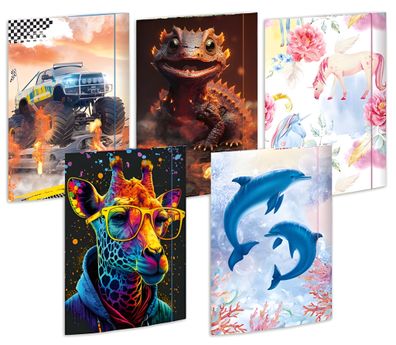 RNK Zeichenmappen Trend, 15 Stück bis DIN A3