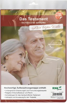 Roth Mappe "Mein letzter Wille" für 1 Person