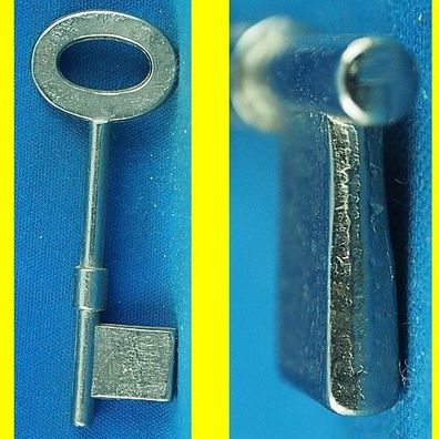 Silca 5817 - Ansatz - Schlüssel Länge ca. 70 mm, Halm 4 mm, Bart ca. 13,2 x 12,7 mm