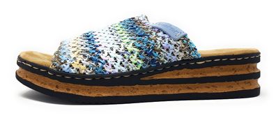 Rieker Morelia 62968-90 Blau 90 blau/ multi
