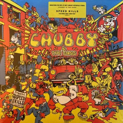 CHUBBY & THE GANG = Speed Kills = VINYL LP ALBUM = PUNK ROCK