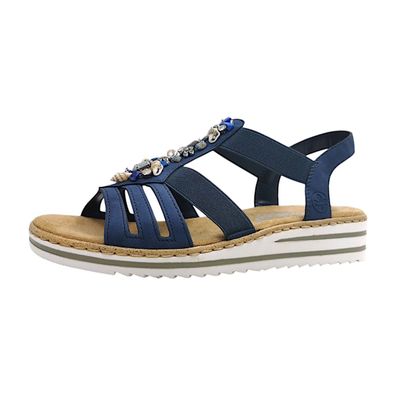 Rieker V0649-14 Blau jeans 14
