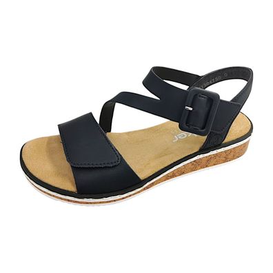 Rieker V3660-02 Schwarz schwarz