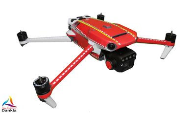 DJI Mavic 3 Enterprise - Skin - Design: DRK ohne Alles - Individualisierbar - Folie