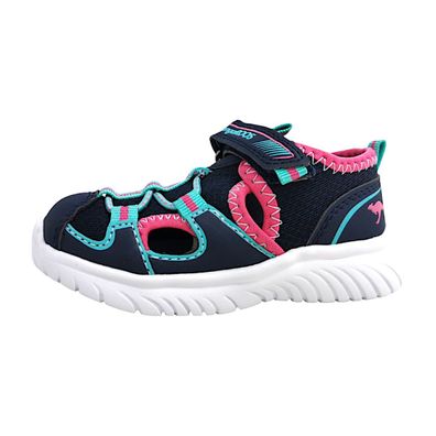 KangaRoos Ki - Jumplite EV 00075 Beige navy/pink 4204