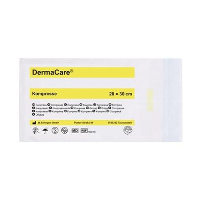 DermaCare Tuchkompresse 20 x 30 cm