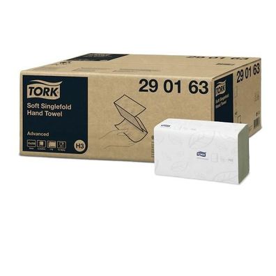 Advanced Zickzack Handtücher 2-lagig weiß 3750 Stück