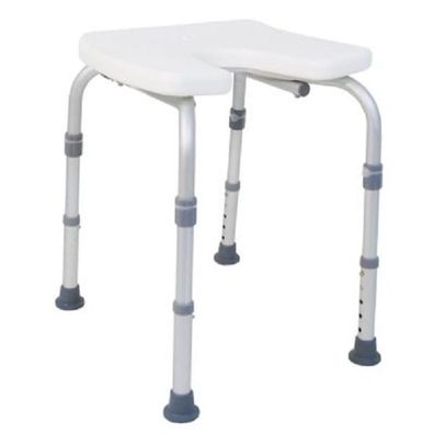 Duschstuhl DH 135 mit Ausschnitt ohne Lehne