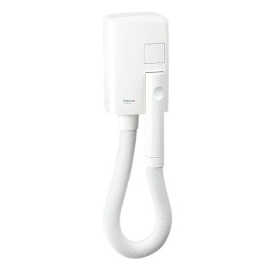 Wandhaartrockner Serie Valera+ Hotello ABS-Kunststoff weiß