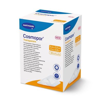 Cosmopor® Transparent 5 x 7,2 cm steril 50 Stück