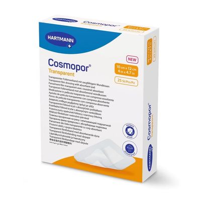 Cosmopor® Transparent 10 x 12 cm steril 25 Stück