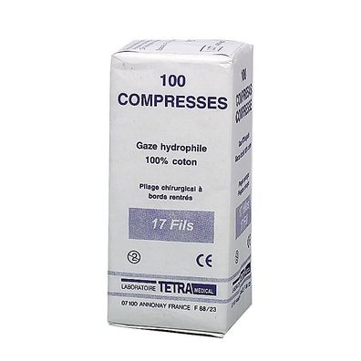 Mullkompresse 5 x 5 cm unsteril 100 Stück