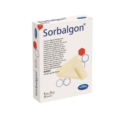 Sorbalgon® Kompressen 5 x 5 cm á 10 Stück