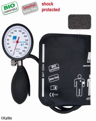 Mastermed A1 Blutdruckmessgerät schwarz