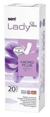 Seni Lady Slim Micro Plus Einlagen 20 Stück