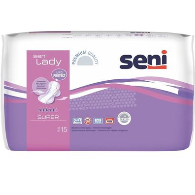 Seni Lady Super Einlage 15 Stück