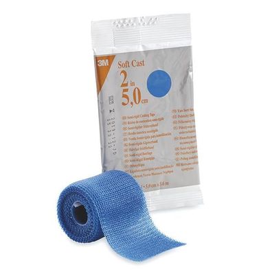 SoftCast flexibler Stützverband blau 10,1 cm x 3,6 m