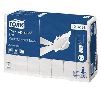 Tork Xpress Multifold Handtücher 2-lagig weiß 21x136 Stück