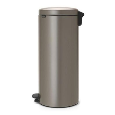 Tret-Abfalleimer NewIcon Kunststoffeinsatz platin 30 l