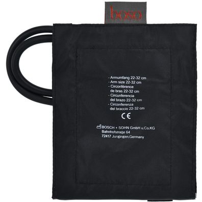 Klettenmanschette Doppelschlauch Sondermaß schwarz