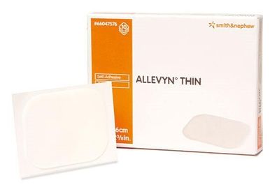 Allevyn Thin, Schaumverband 5 x 6 cm