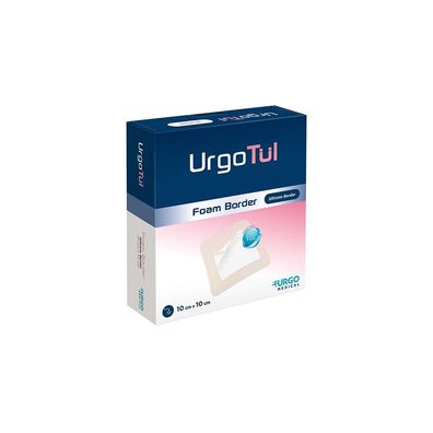 UrgoTül Foam Border Schaumstoffkompresse 8 x 8 cm 20 Stück