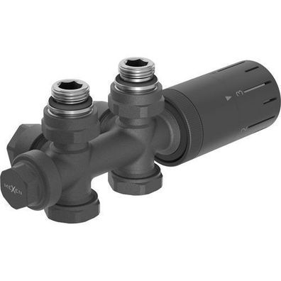 Mexen G05 Thermostatset Duplex DN50 Anthrazit