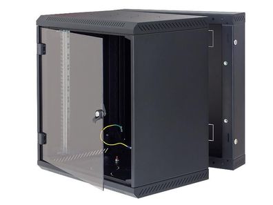 Triton 19Zoll Wandschrank 15HE 615mm 2-teilig Vollglastür IP30
