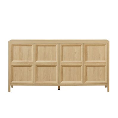 Modernes Sideboard Kommode 160x40x80 cm Eiche MDF mit Tip-On