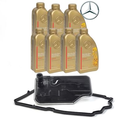 7L Original 236.15 Getriebeöl + Filter für Mercedes 7 Gang 7G Tronic 722.9